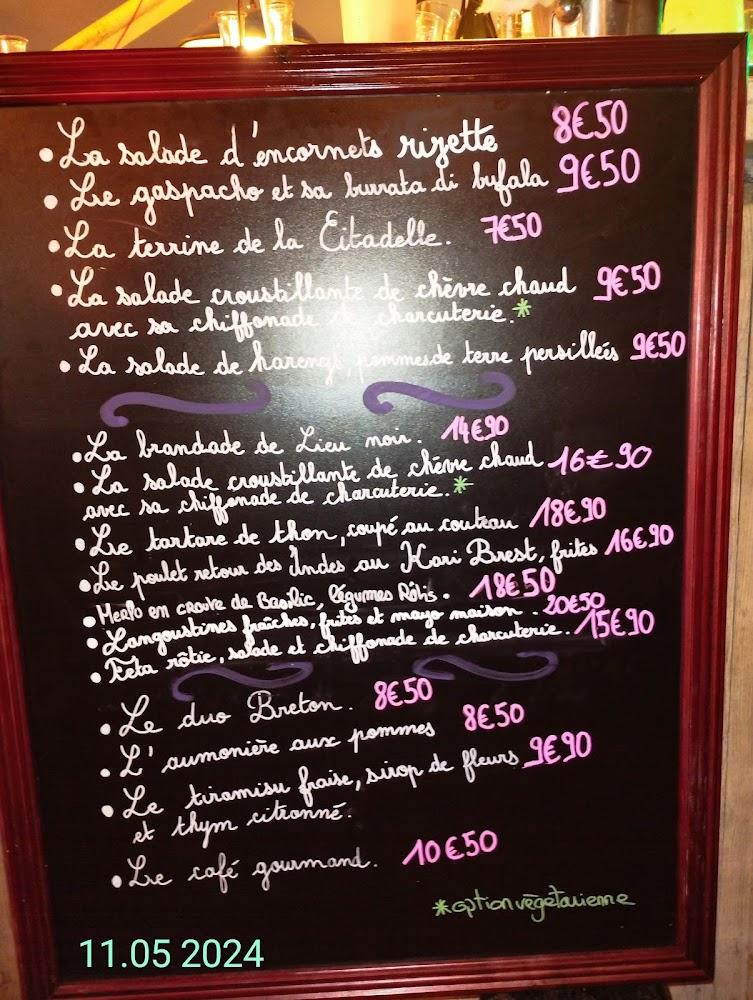Restaurant - Menu Image 1